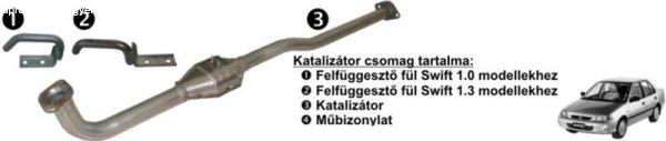 Katalizátor Leömlöcsövel Swift 1.0, 1.3 /Katce2-015/ Lengyel / (Suzuki)