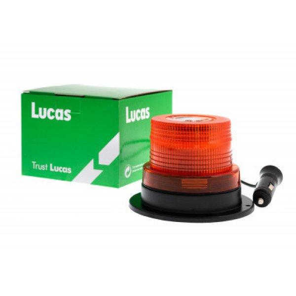 Villogó sárga LEDES 12/24V LBB305L mágneses