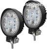Kerek 9 LED-es Munkalmpa, 27W, 10-30V, Tert Fny