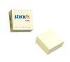 ntapad kockatmb, 76x76mm, 400 lap, STICK N, pasztellsrga