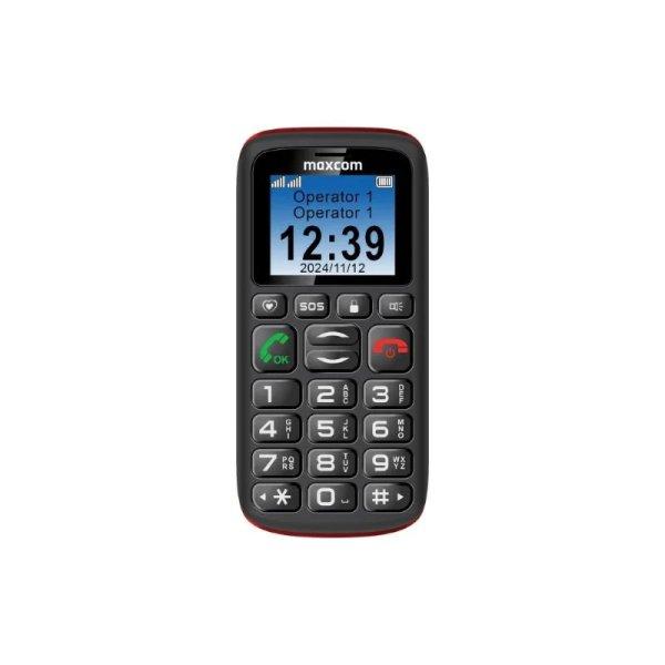Maxcom MM428 L (Type-C) DS mobiltelefon, extra nagy gombokkal, S.O.S gombbal
fekete (töltő nélkül)