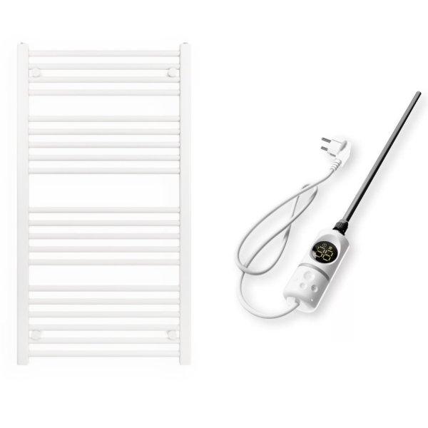 Törölközőszárító radiátor elektromos fűtőpatronnal 60 x 110 cm - Nero
Italia C-400W (fehér)