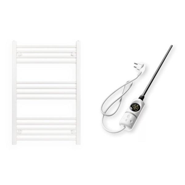 Törölközőszárító radiátor elektromos fűtőpatronnal 60 x 90 cm - Nero
Italia C-400W (fehér)