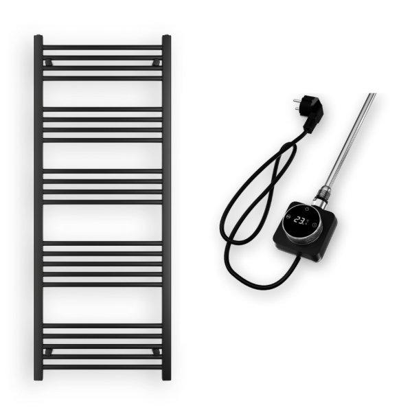 Törölközőszárító radiátor elektromos fűtőpatronnal 60 x 150 cm - Nero
Italia AF14-600W (fekete)