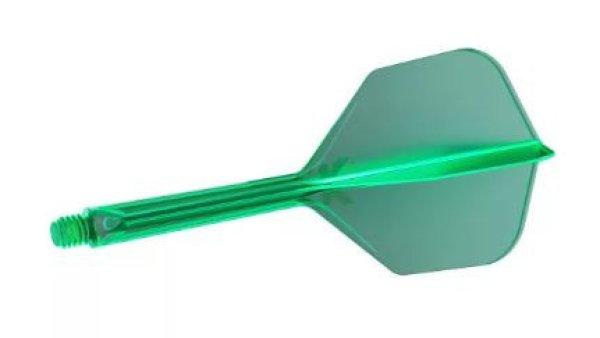 Target K-Flex zöld, no6 toll és közepes szár - darts toll és szár egyben