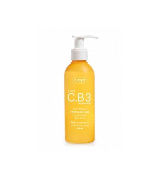 Ziaja c.b3 vitamin niacinamid arctisztító gél 190 ml