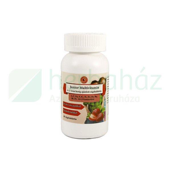 JUNIOR MULTIVITAMIN RÁGÓTABLETTA 60DB	