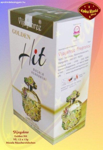 Golden füstölő pálcás buddha 15 g