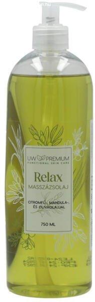UW PREMIUM MASSZÁZSOLAJ RELAX 750ML