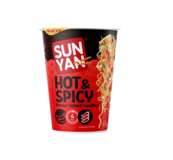 SUN YAN CUP INSTANT TÉSZTA CSÍPŐS 65G