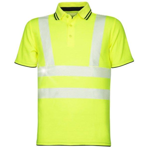 Ardon Fényvisszaverő galléros póló SIGNAL - Sárga | 4XL