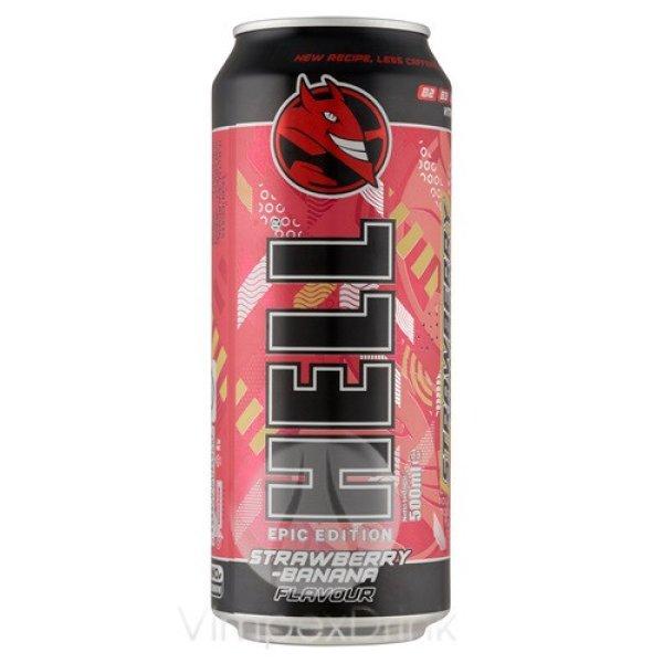 HELL energiaital eper-banán 0,5l DOB-DRS