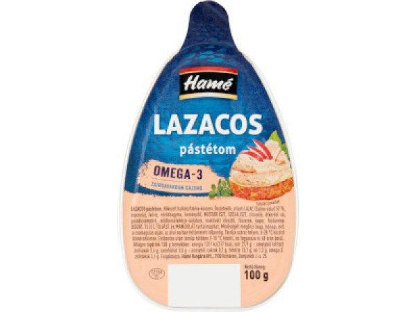 Hamé pástétom 100g Lazacos