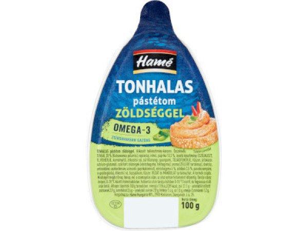 Hamé pástétom 100g Tonhalas zöldséggel