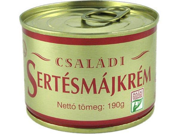 Szegedi Családi sertésmájkrém 190g Tépőzáras