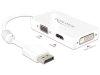 DeLock Displayport 1.1 male > VGA/HDMI/DVI-D (Dual Link) 