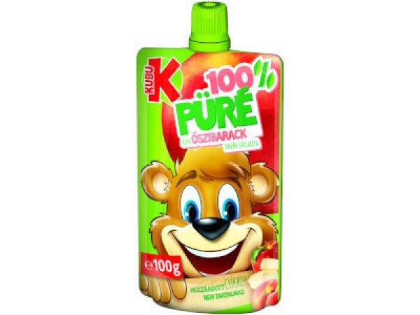Kubu püré 100% Őszibarack 100g