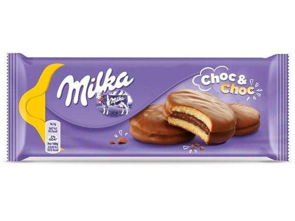 Milka keksz Choc & Choc 150g