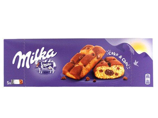 Milka keksz Cake & Choc 175g
