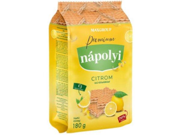 MaxGroup Prémium Nápolyi 180g Citromos