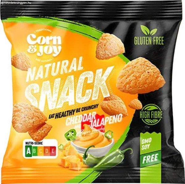 Corn and Joy snack cheddar sajt-jalapeno gluténmentes 40 g