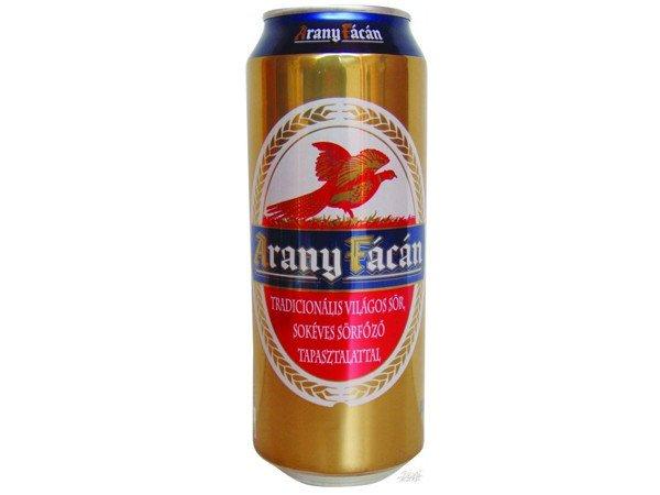 Arany Fácán 0,5L dobozos DRS