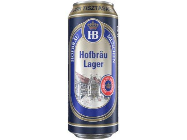 Hofbräu München Lager doboz 0,5L DRS