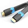 Vention Flat HDMI A male - HDMI A male cable 8m Black