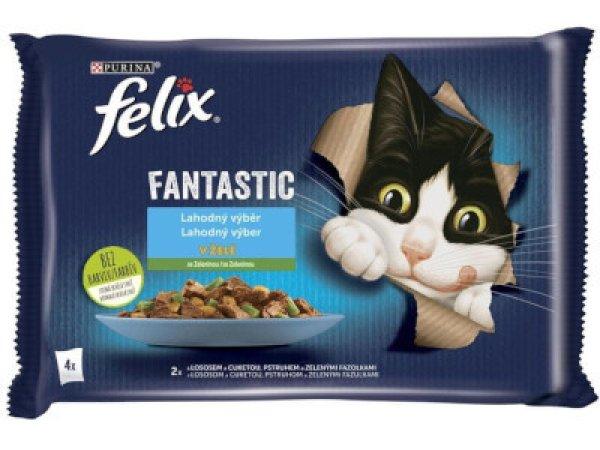 Felix Cat alutasakos 4*85g Halas válogatás Lazac-pisztráng Fantastic