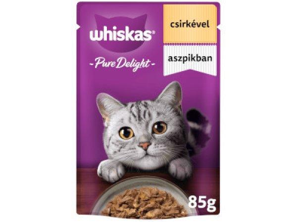 Whiskas Cat alutasakos 85g Csirke aszpikban Pure Delight