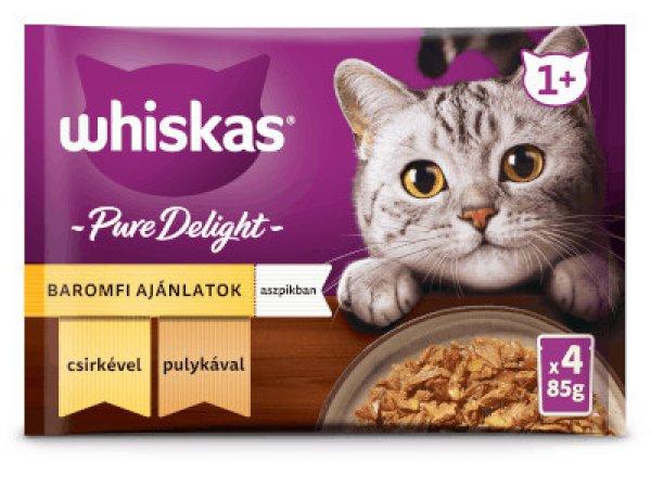 Whiskas Cat alutasakos 4*85g Baromfi ajánlatok zselében
