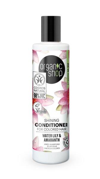 Organic Shop bio kondicionáló shine vízililiommal és amaránttal 280 ml