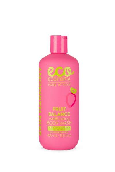 Ecoforia “fruit balance” well-being tusfürdő 400 ml