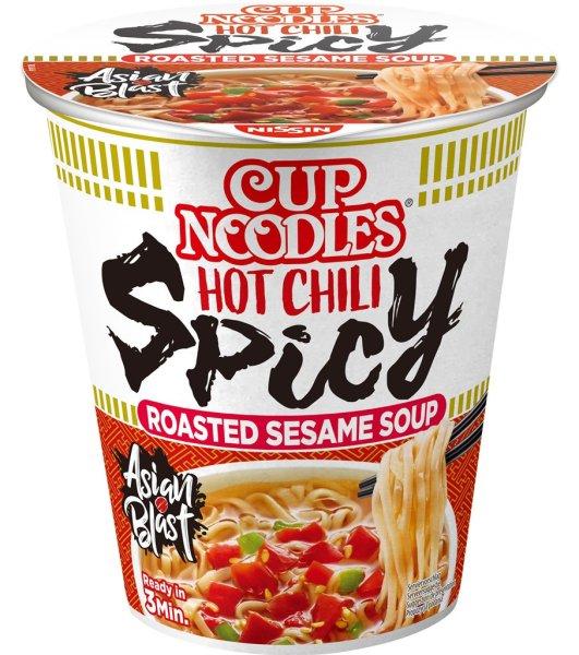 Nissin Cup Noodles 66g Csípős chili