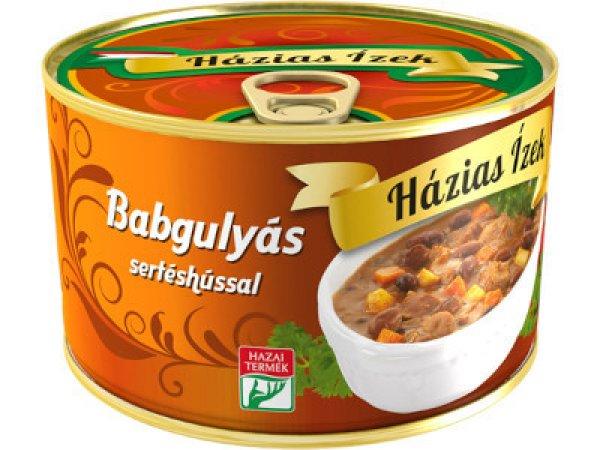 Házias ízek 400g Babgulyás sertéshússal