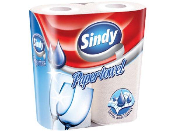 Sindy papírtörlő 2 tekercs - 2 rétegű