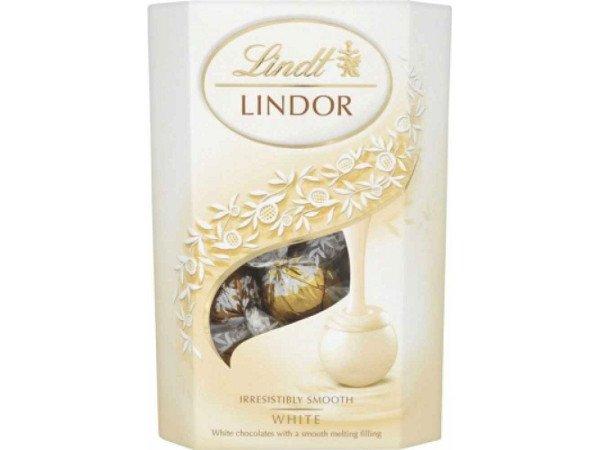 Lindt Lindor 200g White fehér