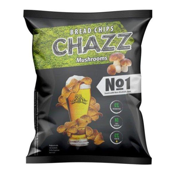 Chazz Bread Chips Mushrooms gomba ízű kenyérchips 100g