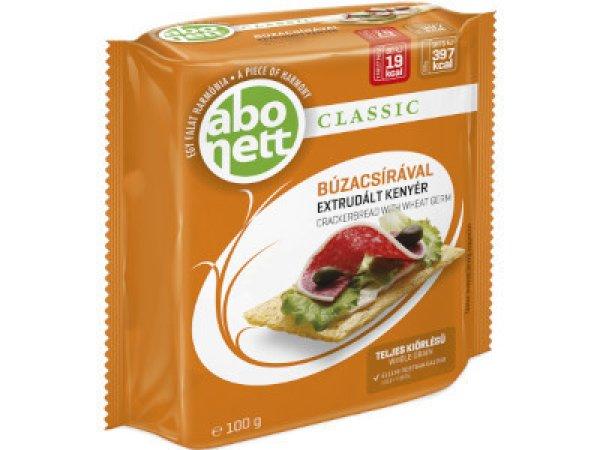 Abonett extrudált kenyér 100g Búzacsírás