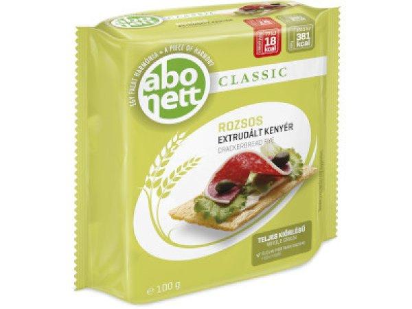 Abonett extrudált kenyér 100g Rozsos