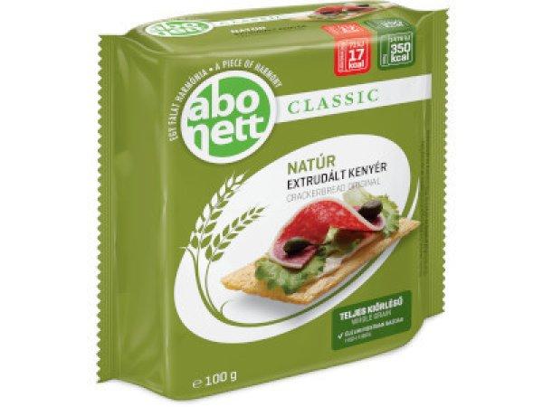 Abonett extrudált kenyér 100g Natúr
