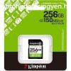 Kingston 256GB SDXC Canvas Select Plus Gen3 Class 10 UHS-I U