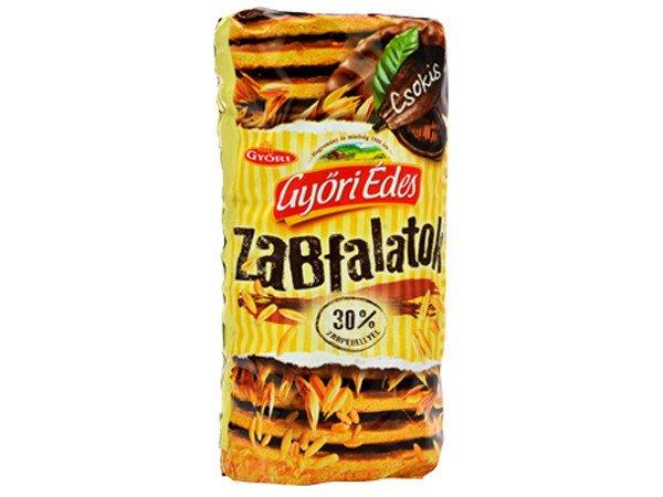 Győri Édes Zabfalatok 215g csokis