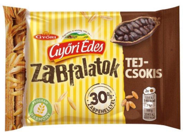 Győri Édes Zabfalatok 43g Csokis