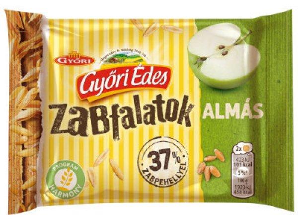 Győri Édes Zabfalatok 44g Almás
