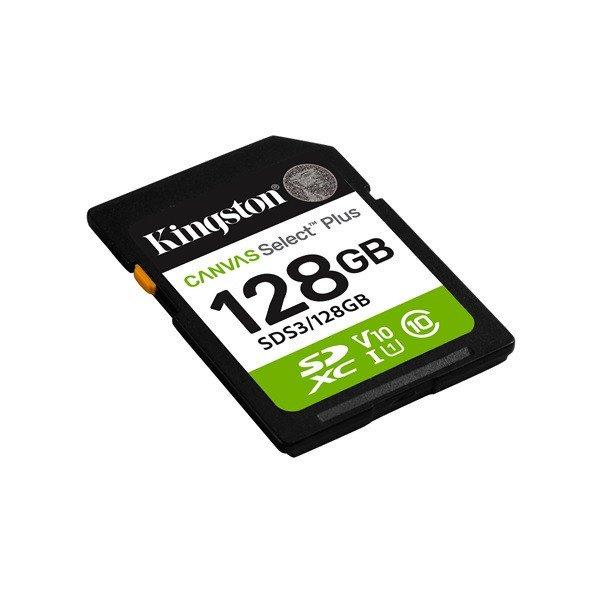 KINGSTON Memóriakártya SDXC 128GB Canvas Select Plus Gen3 150R C10 UHS-I U1
V10