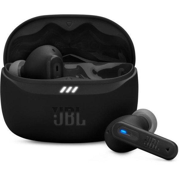 JBL Tune Beam 2 TWS Bluetooth fülfallgató mikrofonnal, USB-C, 100dB, In-Ear,
16 ohm, tölthető 2 óra, 65 mAh, fekete
