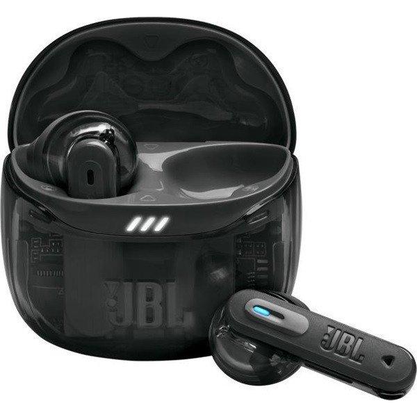 JBL TUNE FLEX 2 GHOST EDITION Bluetooth fülhallgató, tölthető 2 óra, IP45,
adaptív zajcsökkentés, térhatás, fekete