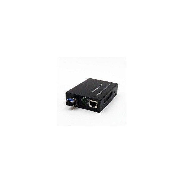 LINKEASY média konverter 10/100M/1G/2.5G/5G/10GBase-T + 1x10GE SFP+ (SFP+ modul
nélkül), külső 5V PSU