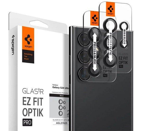 SPIGEN OPTIK kameravédő üveg 2db (9H) ÁTLÁTSZÓ Samsung Galaxy S24 Ultra
(SM-S928)